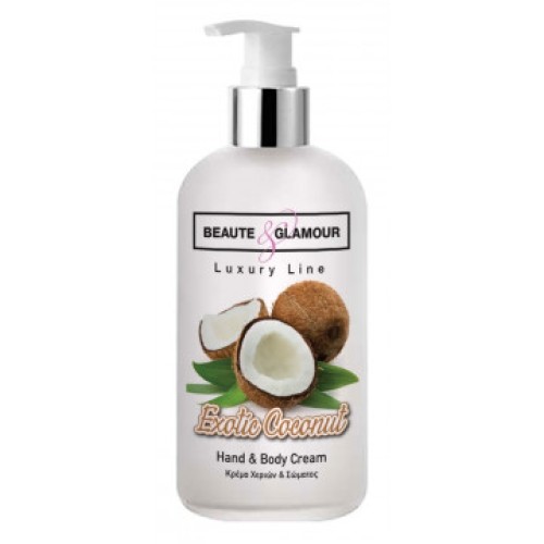 Κρέμα Χεριών & Σώματος Exotic Coconut 250ml