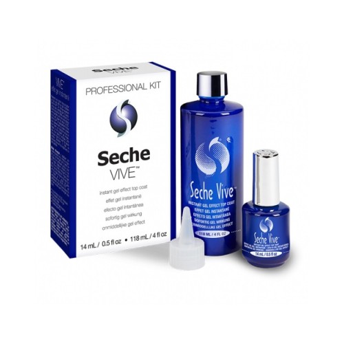 Seche Vive Instant Gel Effect Top Coat 118ml