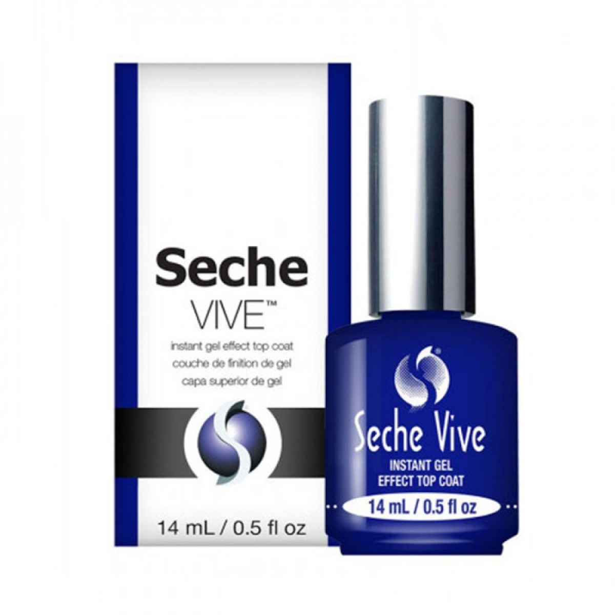 Seche Vive Instant Gel Effect Top Coat 14ml