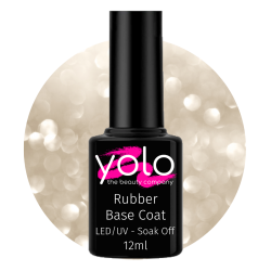 Soak Off Rubber Base  Nude Shimmer 12ml