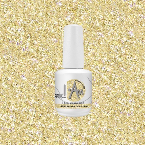 036 Sequin Gold 15ml