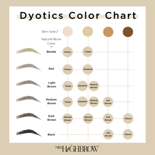 DYOTICS Brow Henna Hazelnut