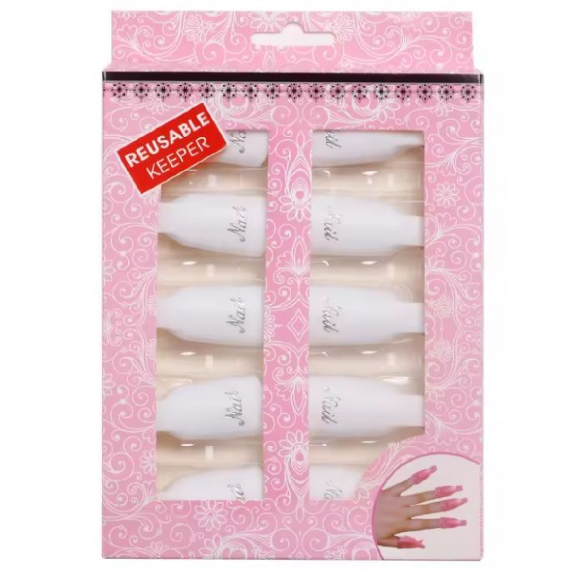 Μανταλάκια Νυχιών 10τεμ. LK 11-191