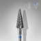 CARBIDE Nail Drill Bit CONE BLUE 6mm /14mm 
