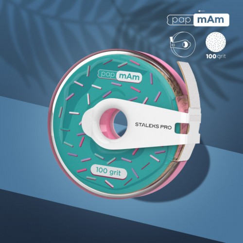 Disposable Abrasive Tape EXPERT In a Plastic Case 100grit