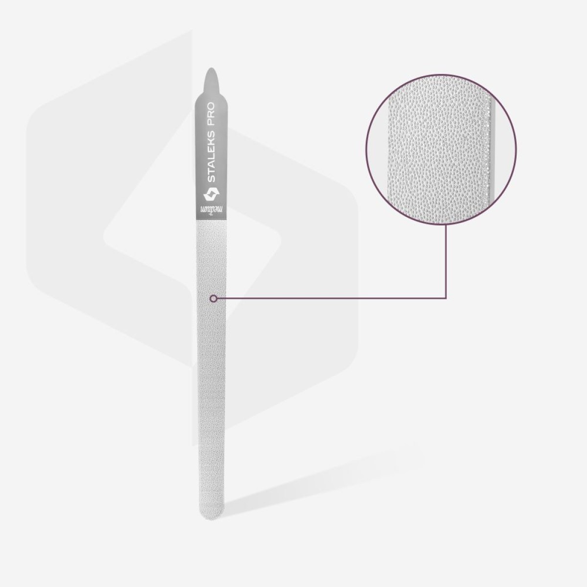 Laser nail file EXPERT 11 155 mm (straight with handle)
