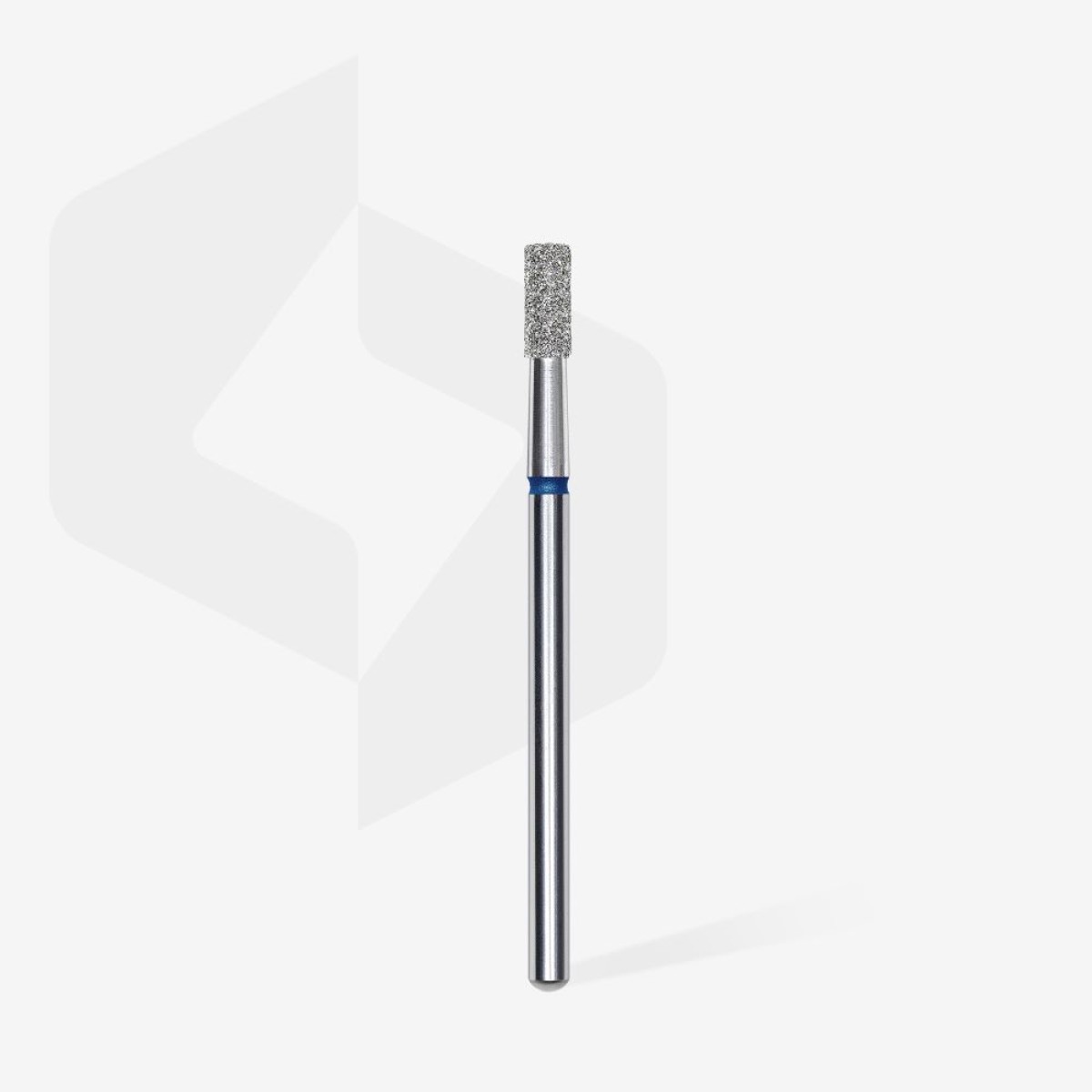 DIAMOND Nail Drill Bit CYLINDER BLUE 2.5mm/6mm