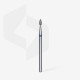 DIAMOND Nail Drill Bit POINTED DROP BLUE 2.3mm/5mm