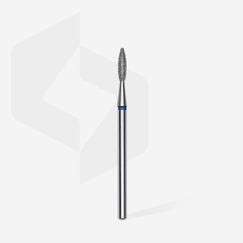 DIAMOND Nail Drill Bit FLAME BLUE EXPERT 2.1mm / 8mm
