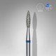 DIAMOND Nail Drill Bit POINTED FLAME BLUE 2.1mm/8mm