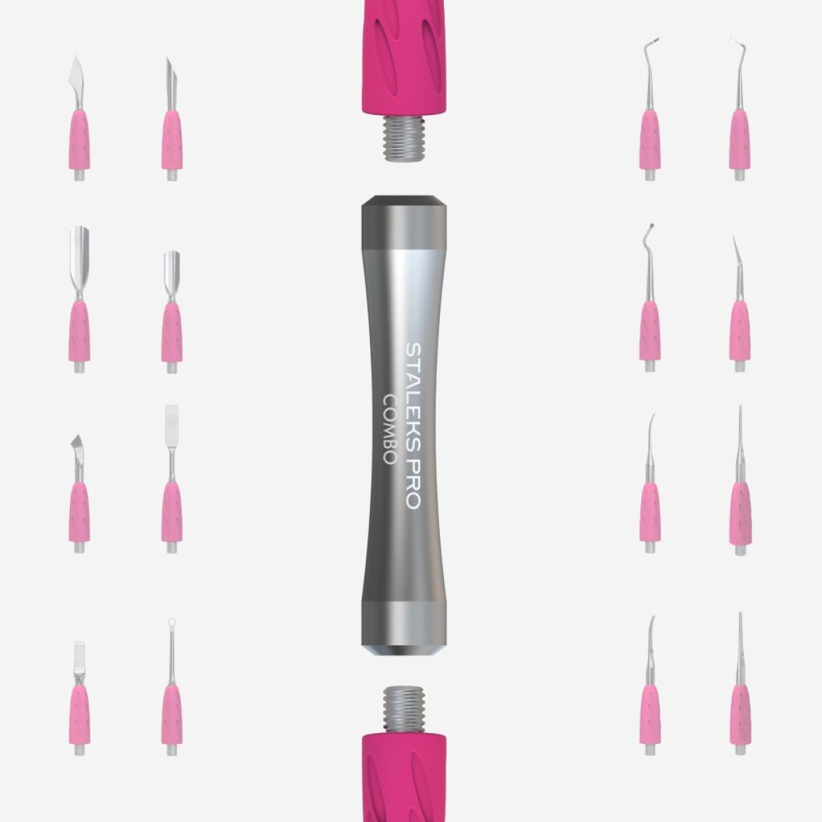 Staleks Handle of the pusher Combo UNIQ 10 - Silver