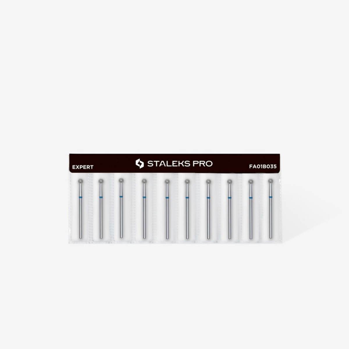 DIAMOND Nail Drill Bit BALL BLUE EXPERT 3.5 mm