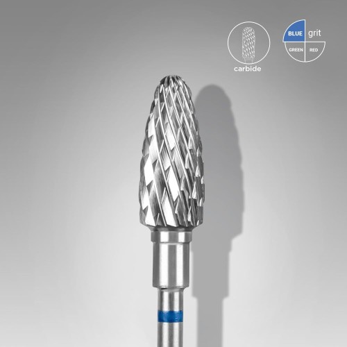 CARBIDE Nail Drill Bit CORN BLUE 6mm/14mm